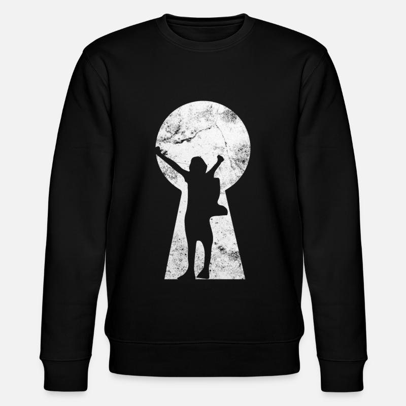 Keylock - Randonnée - - Sweat bio CHANGER Stanley/Stella Unisexe - noir