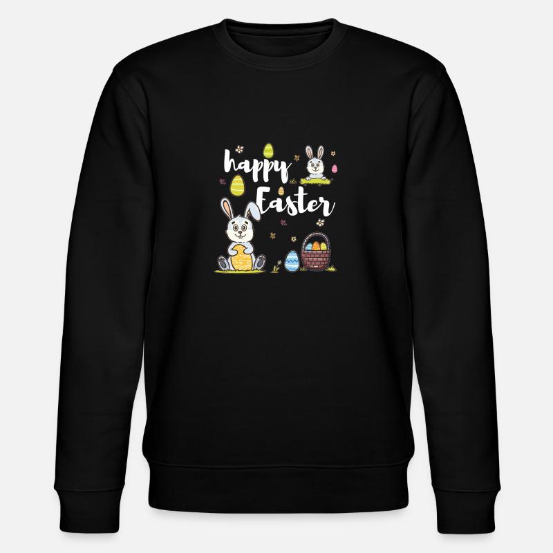 T-shirt de Pâques - Sweat bio CHANGER Stanley/Stella Unisexe - noir
