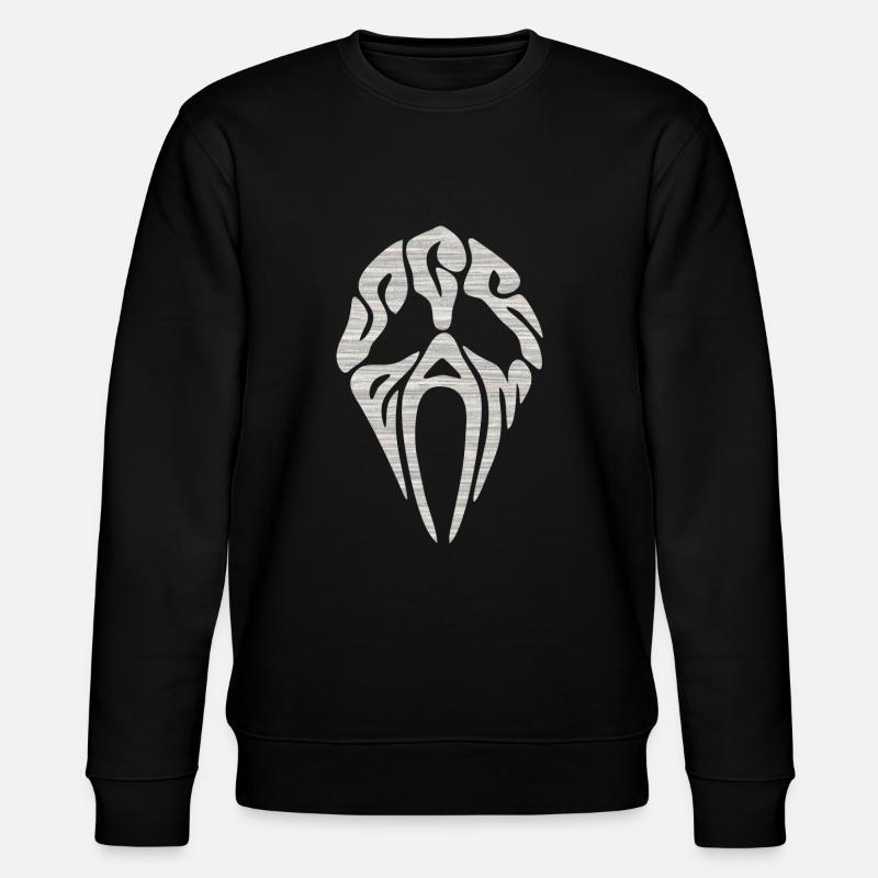 Scream - Stanley/Stella Unisex Bio-Sweatshirt CHANGER  - Schwarz
