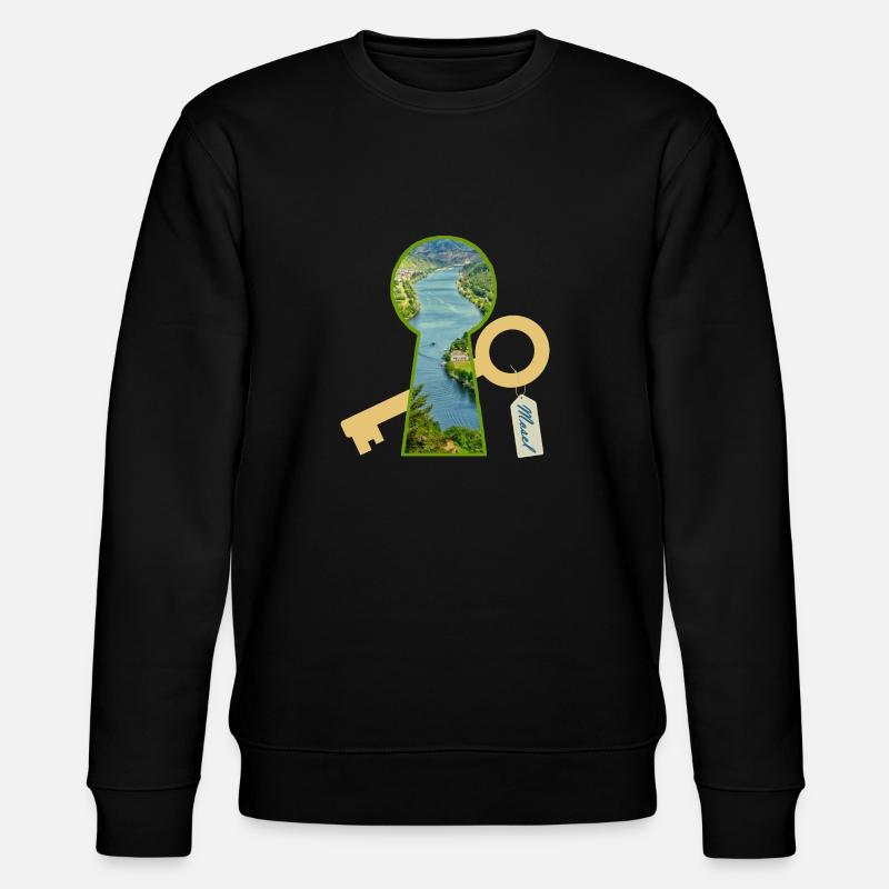 Moselle - Stanley/Stella CHANGER Unisex Organic Sweatshirt - black