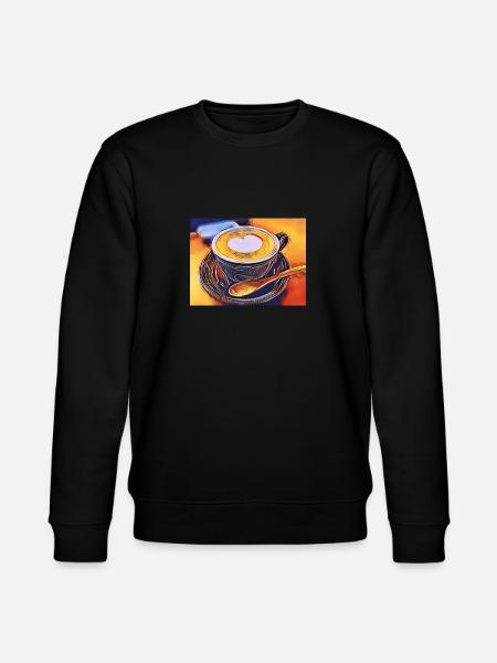 Kaffee - Stanley/Stella Unisex Bio-Sweatshirt CHANGER - Schwarz
