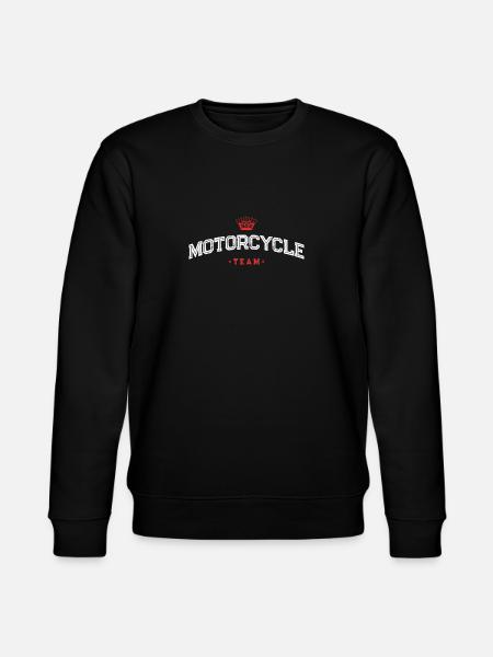 Motorcycle Team - Stanley/Stella CHANGER Unisex Organic Sweatshirt - black