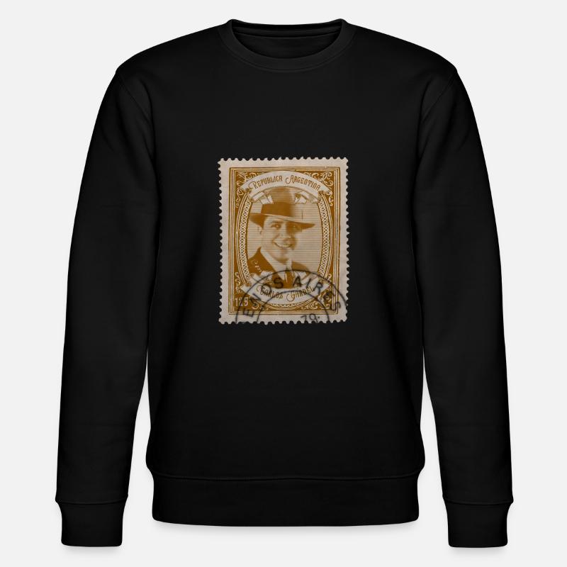 Estampa: Carlos Gardel 2 - Sweat bio CHANGER Stanley/Stella Unisexe - noir