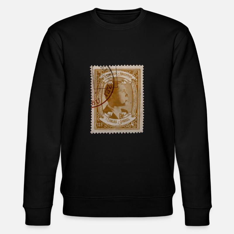 Estampas: Carlos Gardel 1 - Sweat bio CHANGER Stanley/Stella Unisexe - noir