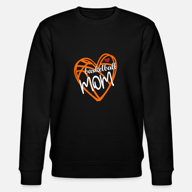 Basketball Mama - Stanley/Stella Unisex Bio-Sweatshirt CHANGER  - Schwarz