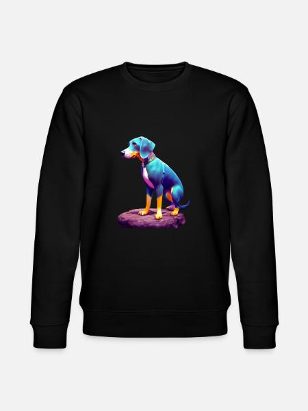 Black and Tan Coonhound - Stanley/Stella CHANGER Unisex Organic Sweatshirt - black