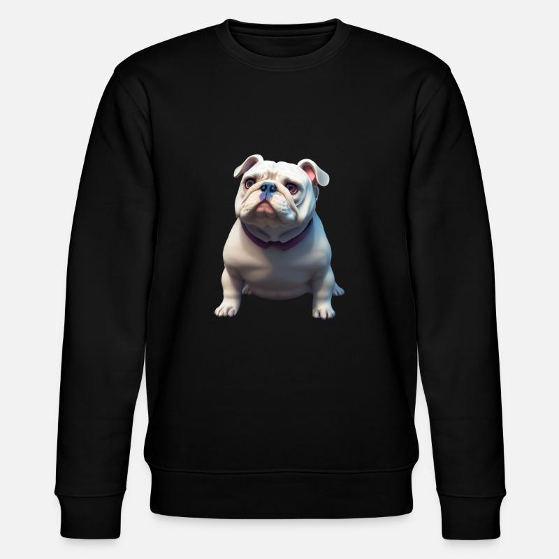 Vieux bouledogue anglais - Sweat bio CHANGER Stanley/Stella Unisexe - noir