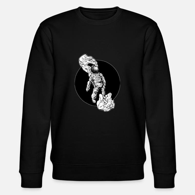Astronaute DAS Nr 2 Weiss - Sweat bio CHANGER Stanley/Stella Unisexe - noir
