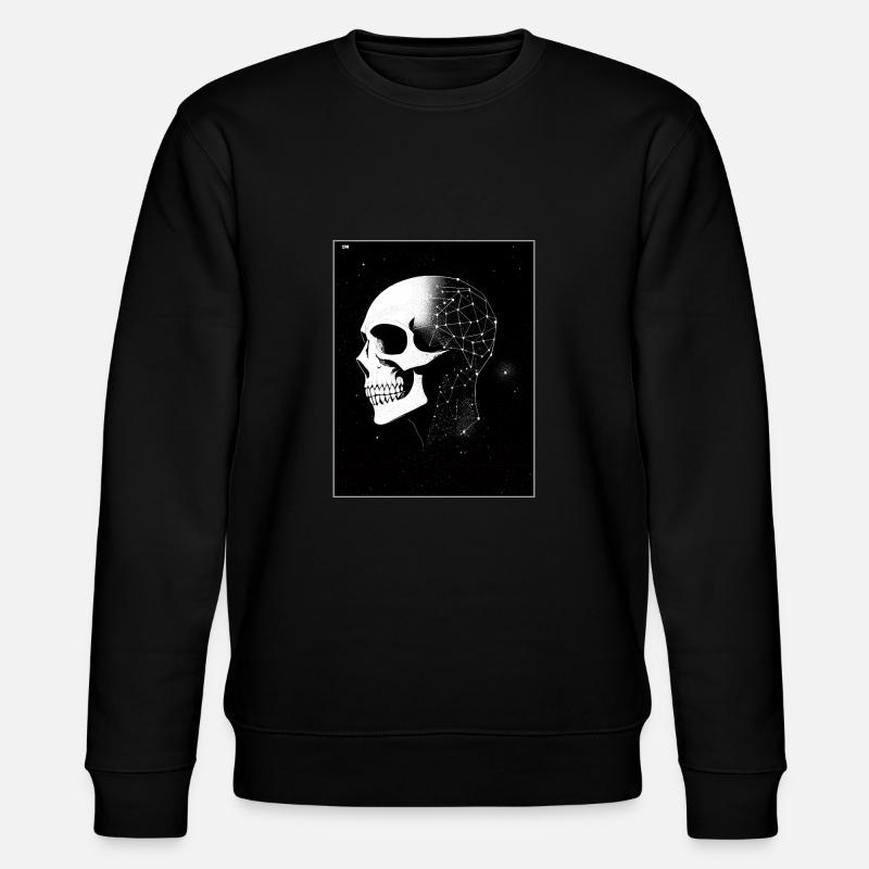 Cosmic Mirror Seekers, Clean - Stanley/Stella Unisex Bio-Sweatshirt CHANGER - Schwarz