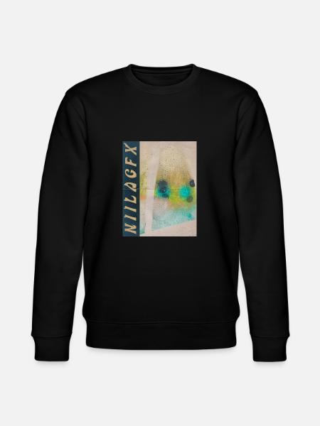 Flashing lights - Stanley/Stella CHANGER Unisex Organic Sweatshirt - black