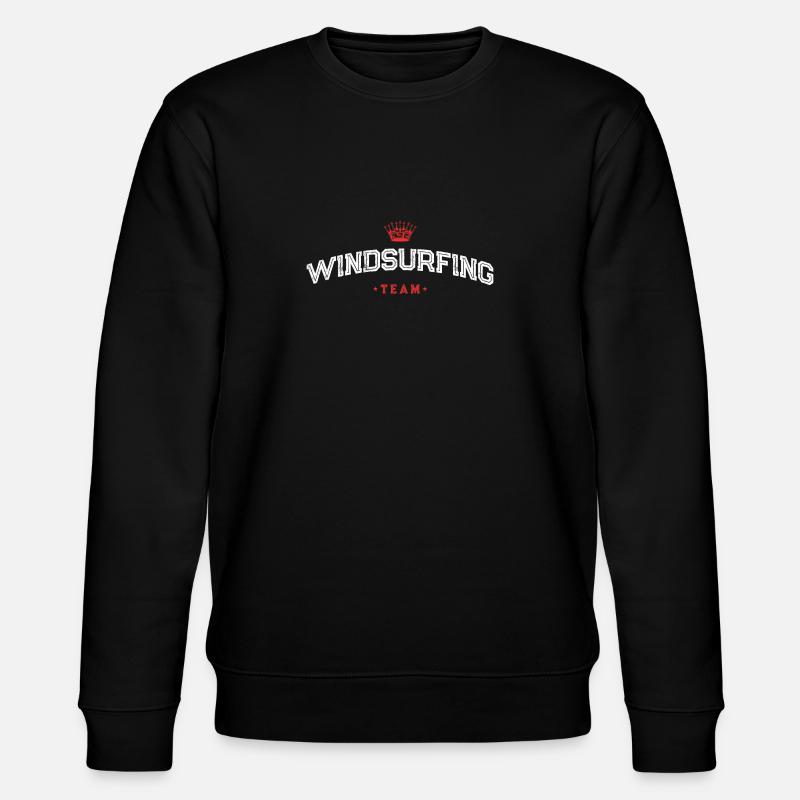 Windsurfing Team - Stanley/Stella CHANGER Unisex Organic Sweatshirt - black