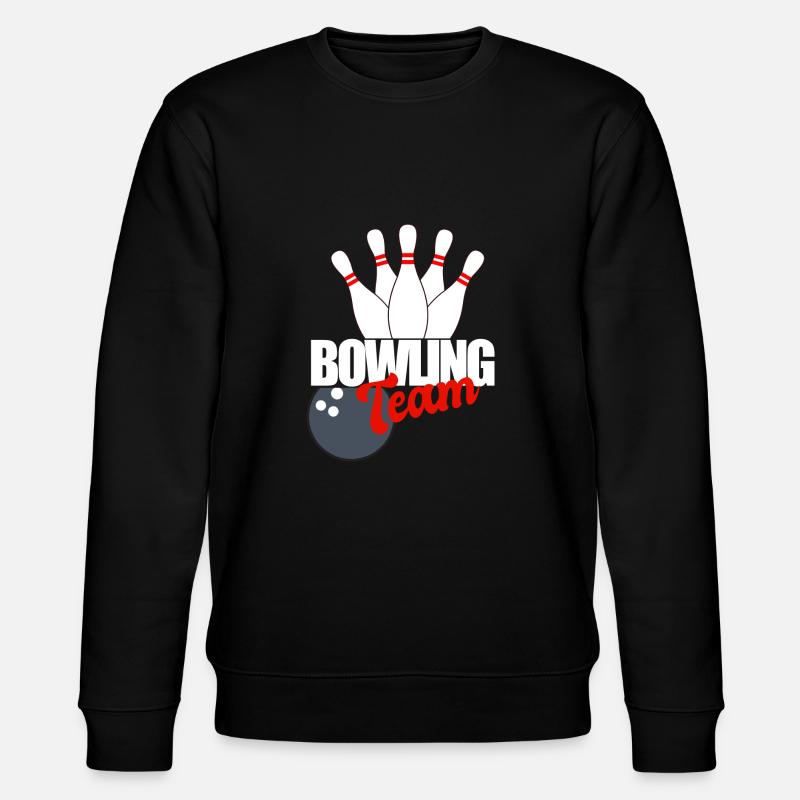 ÉQUIPE DE BOWLING - Sweat bio CHANGER Stanley/Stella Unisexe - noir