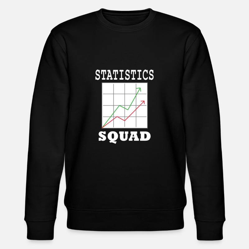 Statistics Analyst Data Manager Statistician - Stanley/Stella CHANGER Unisex Organic Sweatshirt - black