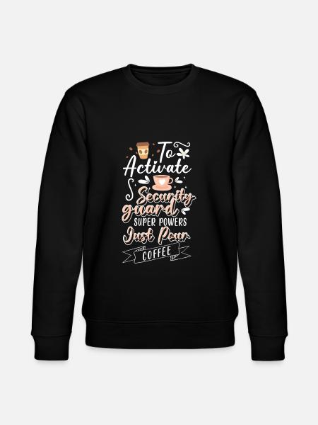Security Security Bouncer Work - Stanley/Stella CHANGER Unisex Organic Sweatshirt - black