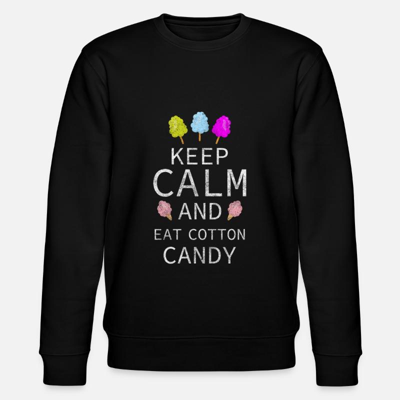 Dessert Sugar Sweets - Stanley/Stella CHANGER Unisex Organic Sweatshirt - black