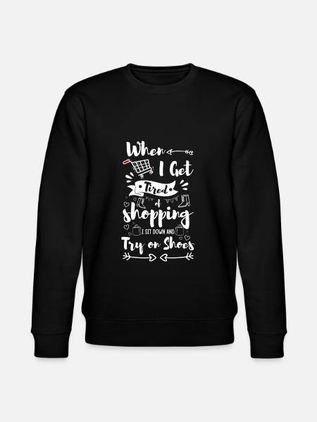 Shopping Gift Shopping Mall - Stanley/Stella CHANGER Unisex Organic Sweatshirt - black