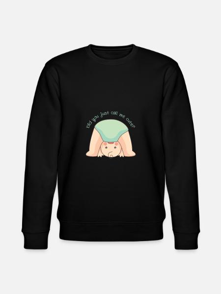 BABY CALL - Stanley/Stella CHANGER Unisex Organic Sweatshirt - black