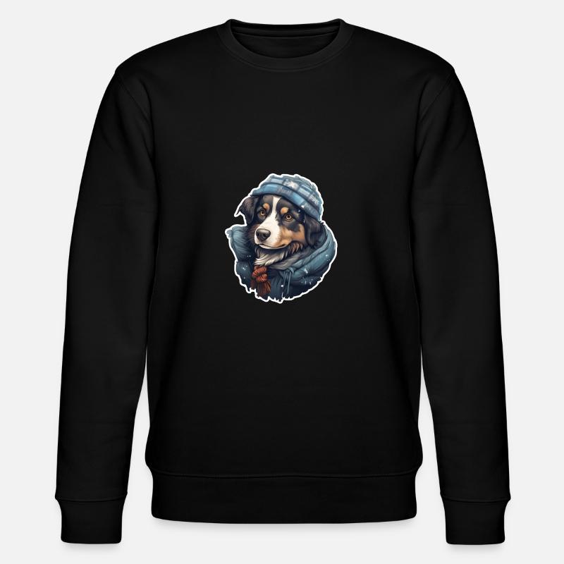 Chien Frosty Shawh - Sweat bio CHANGER Stanley/Stella Unisexe - noir