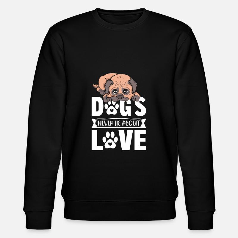 Hund - Stanley/Stella Unisex Bio-Sweatshirt CHANGER - Schwarz
