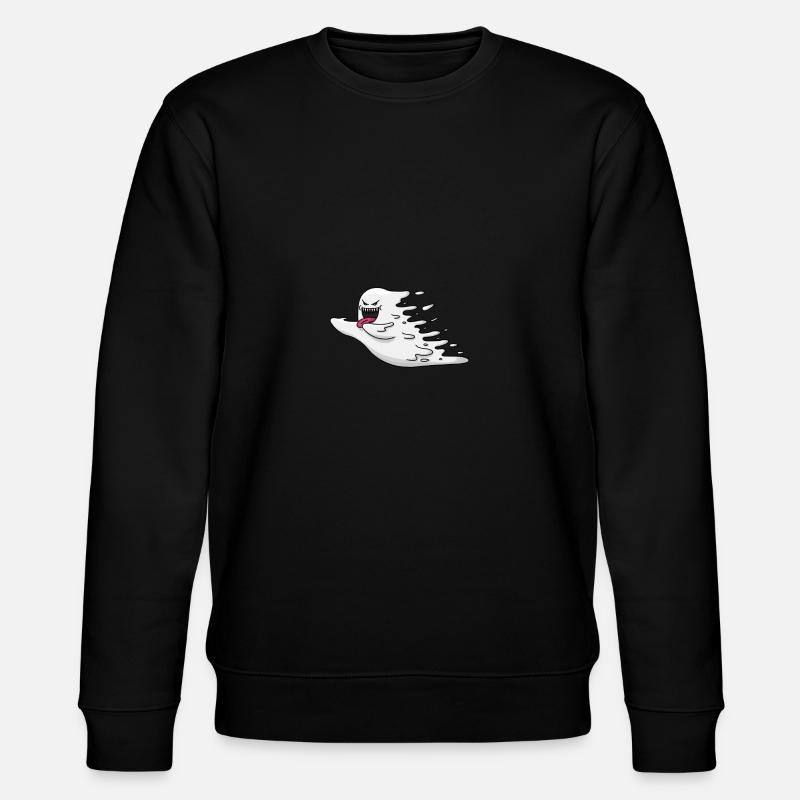 Geist2 - Stanley/Stella Unisex Bio-Sweatshirt CHANGER  - Schwarz