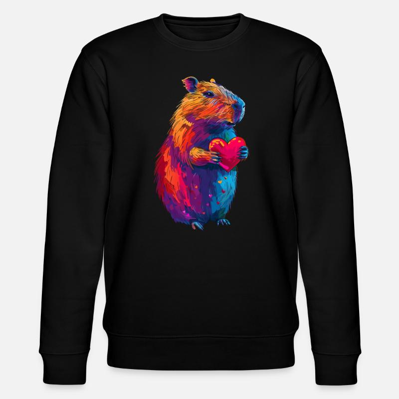 Capybara - Sweat bio CHANGER Stanley/Stella Unisexe - noir