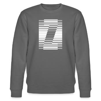 INITIAL Z - Stanley/Stella CHANGER Unisex Organic Sweatshirt - burgundy - Front - Nik (191cm) & Marisol (170cm)