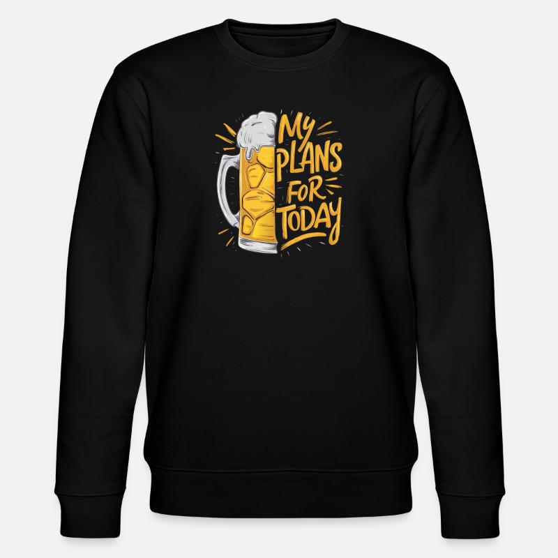 Bier - Mes projets pour aujourd’hui - Sweat bio CHANGER Stanley/Stella Unisexe - noir