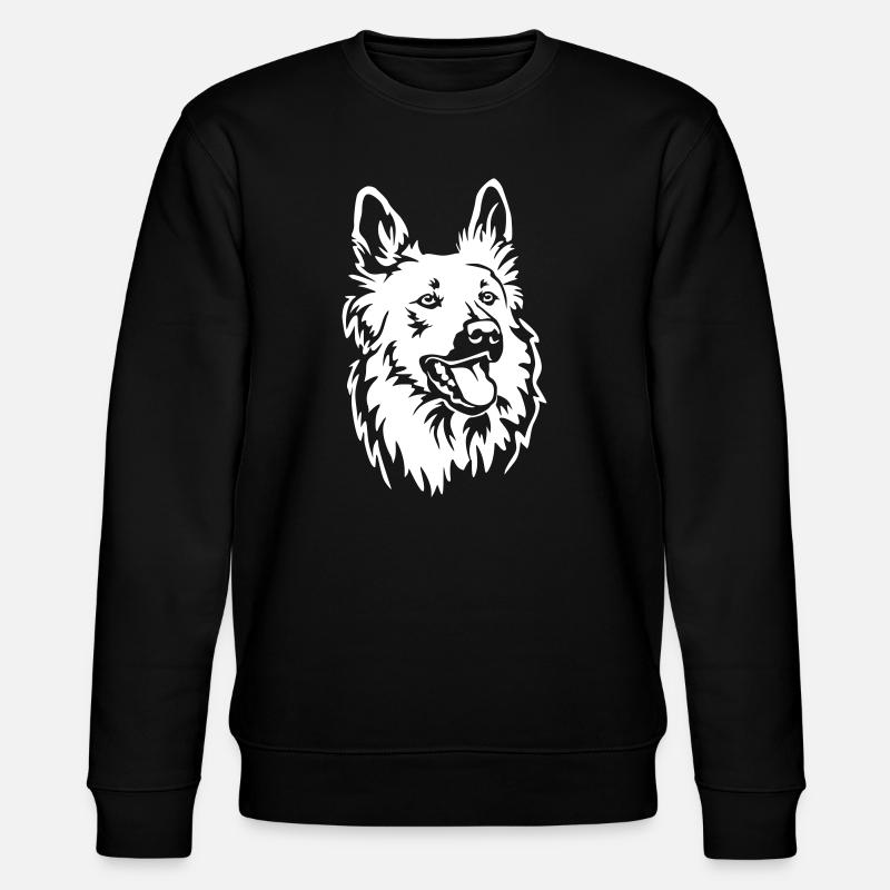 Harzer Fuchs Kopf "Black Edition" - Stanley/Stella Unisex Bio-Sweatshirt CHANGER  - Schwarz
