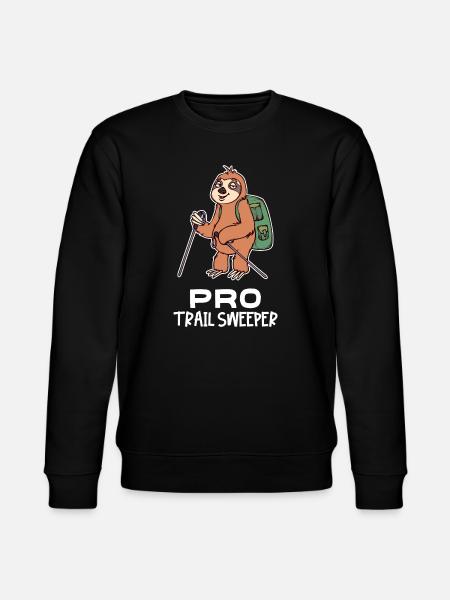 Urwaldbewohner Faultier Säugetier Statement Zoo - Stanley/Stella Unisex Bio-Sweatshirt CHANGER  - Schwarz