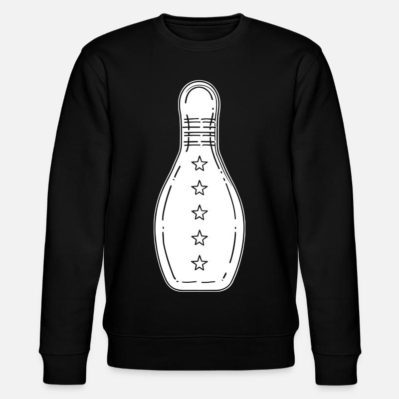 Bowling Game - Stanley/Stella CHANGER Unisex Organic Sweatshirt - black
