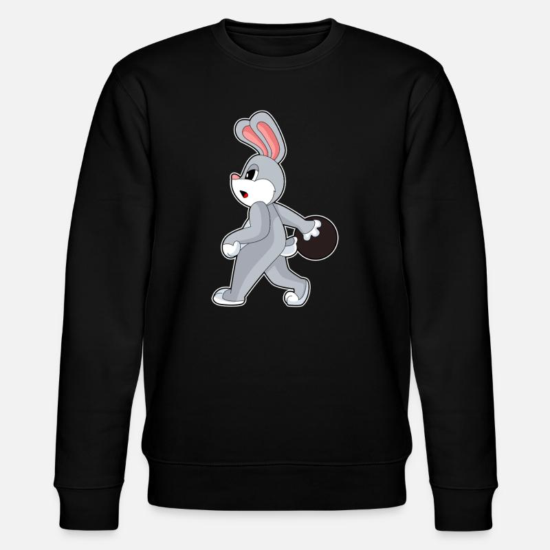 Bunny Bowling Boule de bowling - Sweat bio CHANGER Stanley/Stella Unisexe - noir