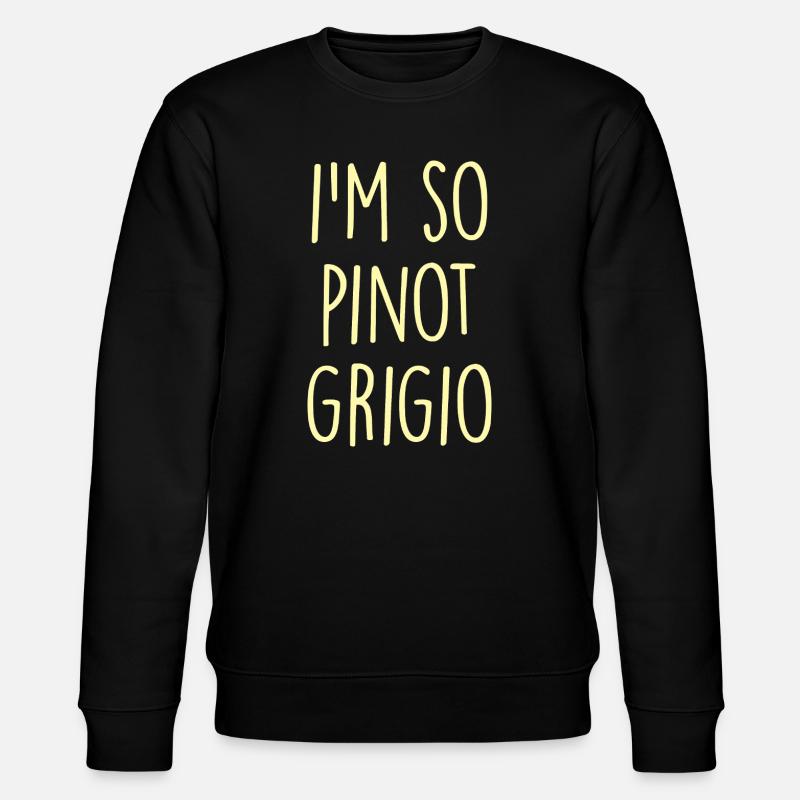 Pinot Grigio - Stanley/Stella Unisex Bio-Sweatshirt CHANGER  - Schwarz
