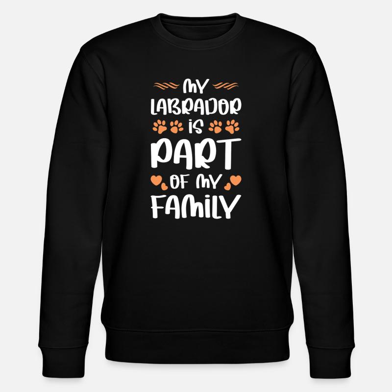 Labrador - Sweat bio CHANGER Stanley/Stella Unisexe - noir