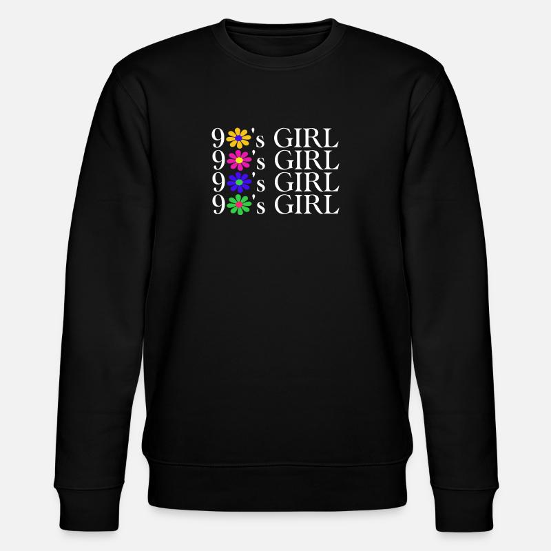 90's GIRL - Sweat bio CHANGER Stanley/Stella Unisexe - noir