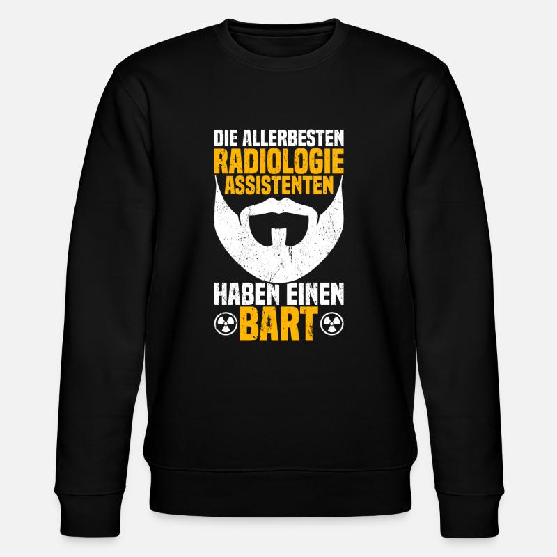 MTRA Medizinisch-Technischer Radiologie Assistent - Stanley/Stella Unisex Bio-Sweatshirt CHANGER  - Schwarz