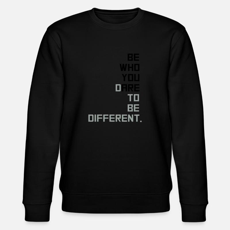 diversity - Stanley/Stella Unisex Bio-Sweatshirt CHANGER  - Schwarz