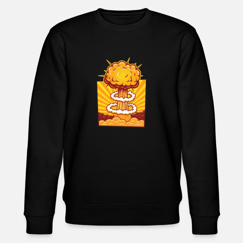 Explosion de bande dessinée - Sweat bio CHANGER Stanley/Stella Unisexe - noir