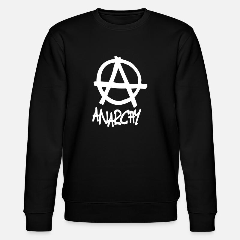 Anarchy - Stanley/Stella CHANGER Unisex Organic Sweatshirt - black