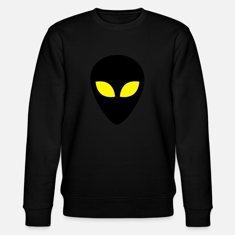 Alien - Stanley/Stella Unisex Bio-Sweatshirt CHANGER  - Schwarz