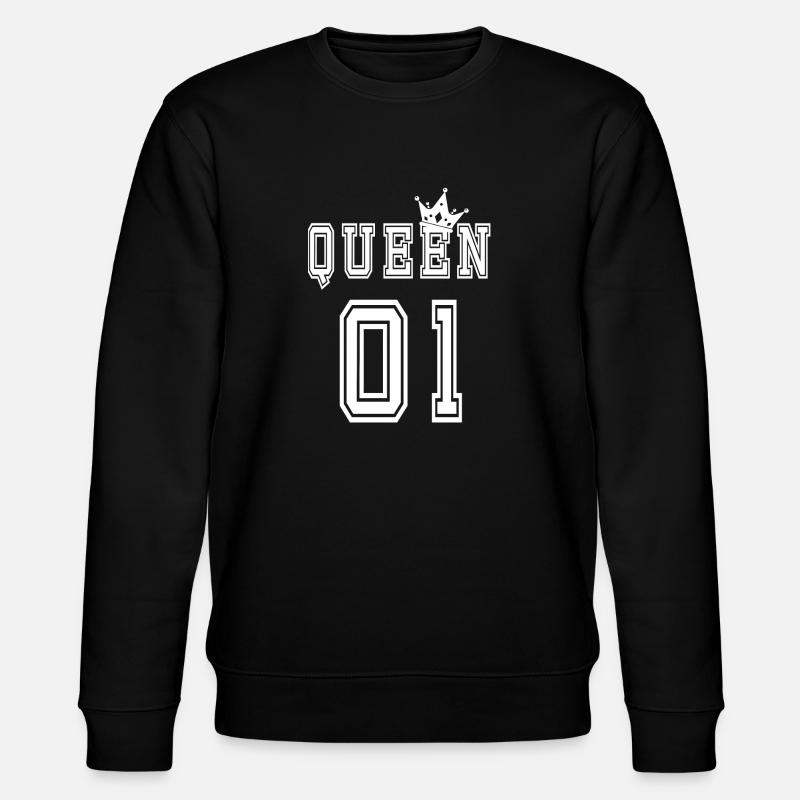 queen 01 - Sweat bio CHANGER Stanley/Stella Unisexe - noir