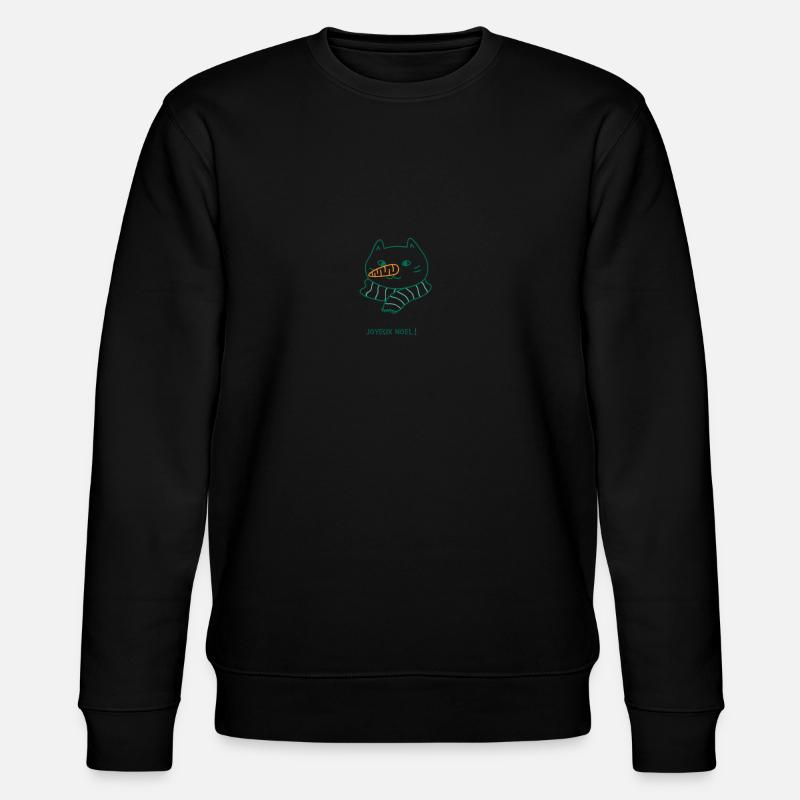 FROHE WEIHNACHTEN 2020 - Stanley/Stella Unisex Bio-Sweatshirt CHANGER  - Schwarz
