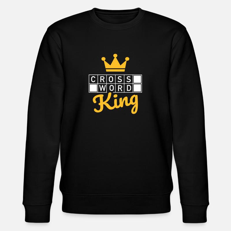 Mots croisés - Sweat bio CHANGER Stanley/Stella Unisexe - noir