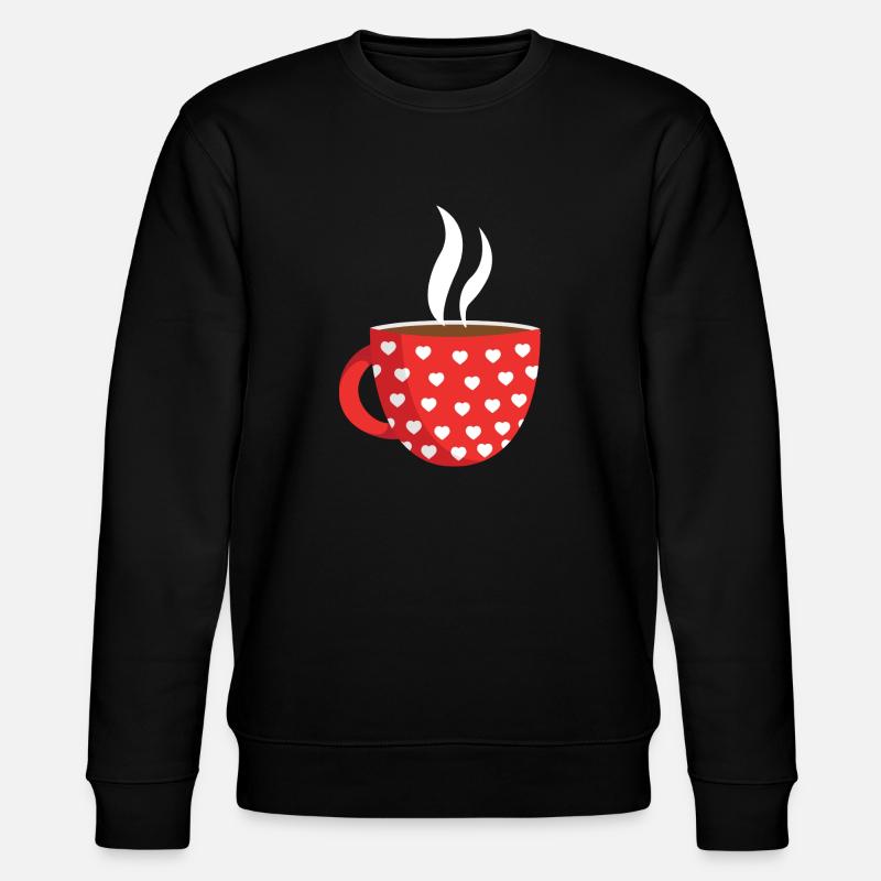 Chocolat chaud - Sweat bio CHANGER Stanley/Stella Unisexe - noir