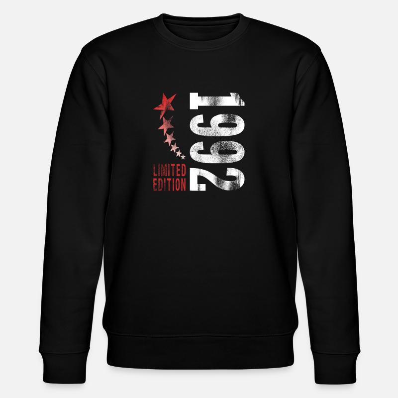 1992 - Stanley/Stella Unisex Bio-Sweatshirt CHANGER  - Schwarz