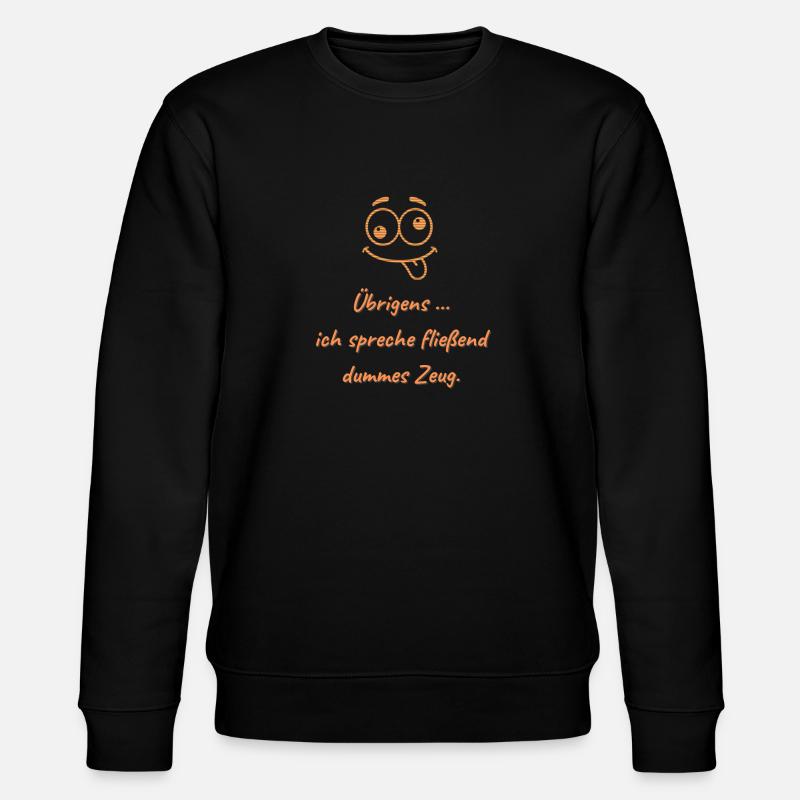 Des trucs stupides fluides - Sweat bio CHANGER Stanley/Stella Unisexe - noir