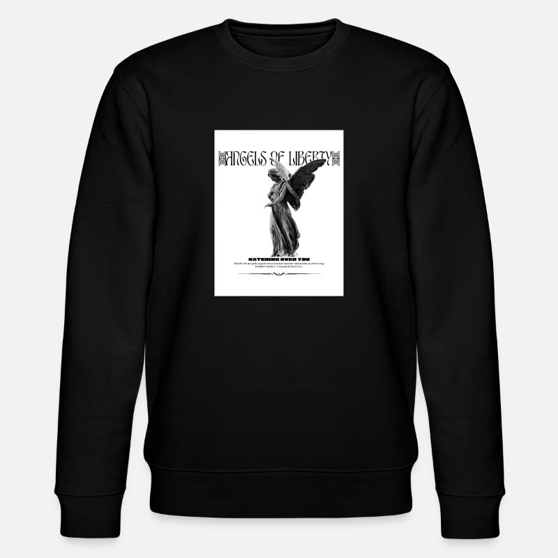 Anges de la Liberté - Sweat bio CHANGER Stanley/Stella Unisexe - noir