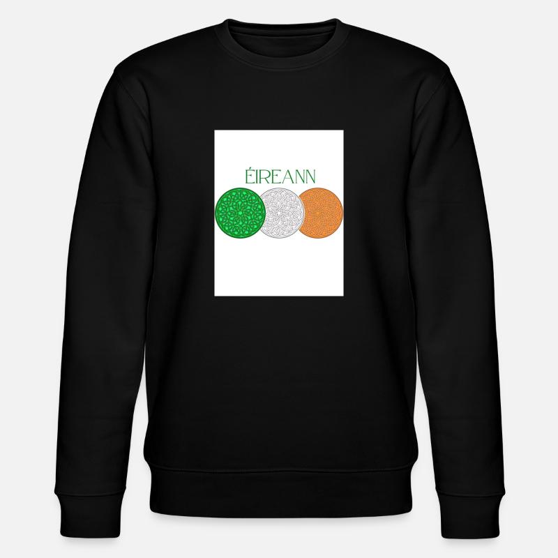 eIREANNCOINS - Stanley/Stella Unisex Bio-Sweatshirt CHANGER  - Schwarz