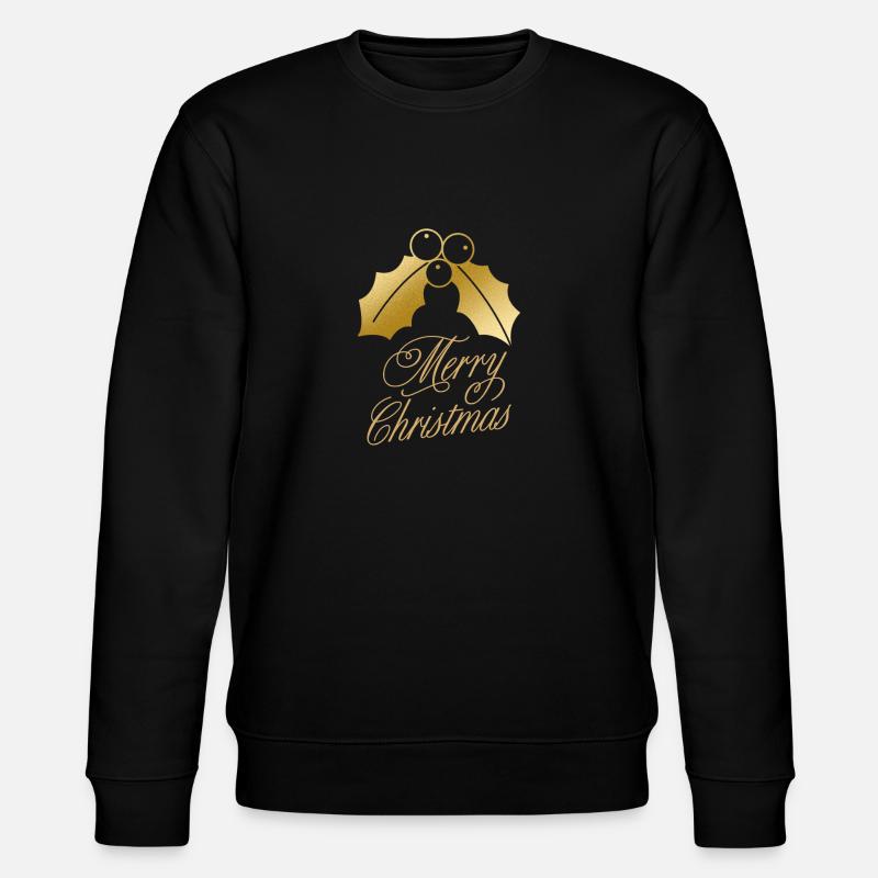 Merry Christmas - Stanley/Stella Unisex Bio-Sweatshirt CHANGER  - Schwarz
