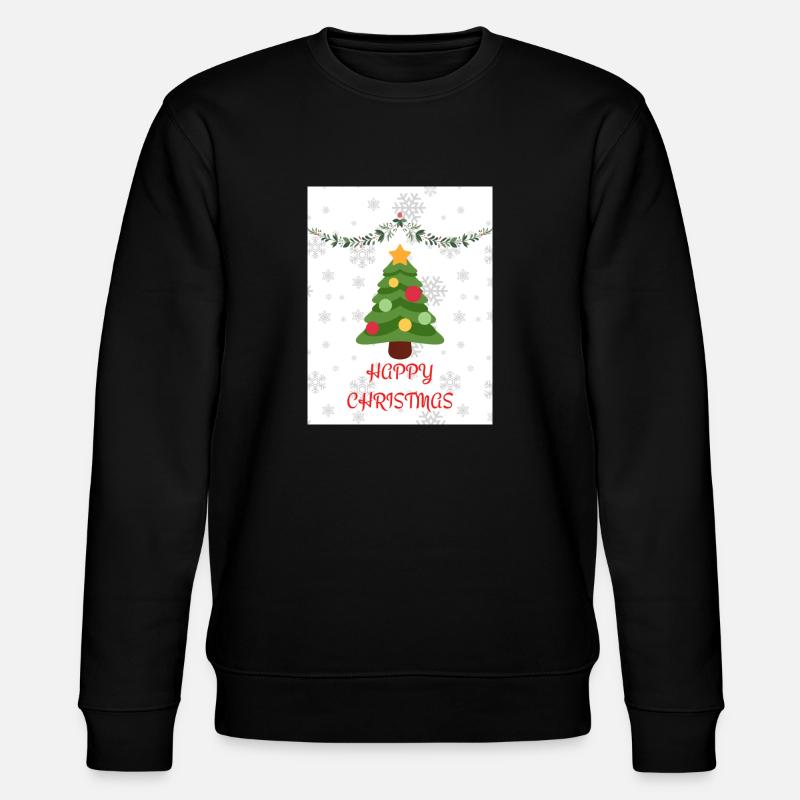 JOYEUX NOËL - Sweat bio CHANGER Stanley/Stella Unisexe - noir