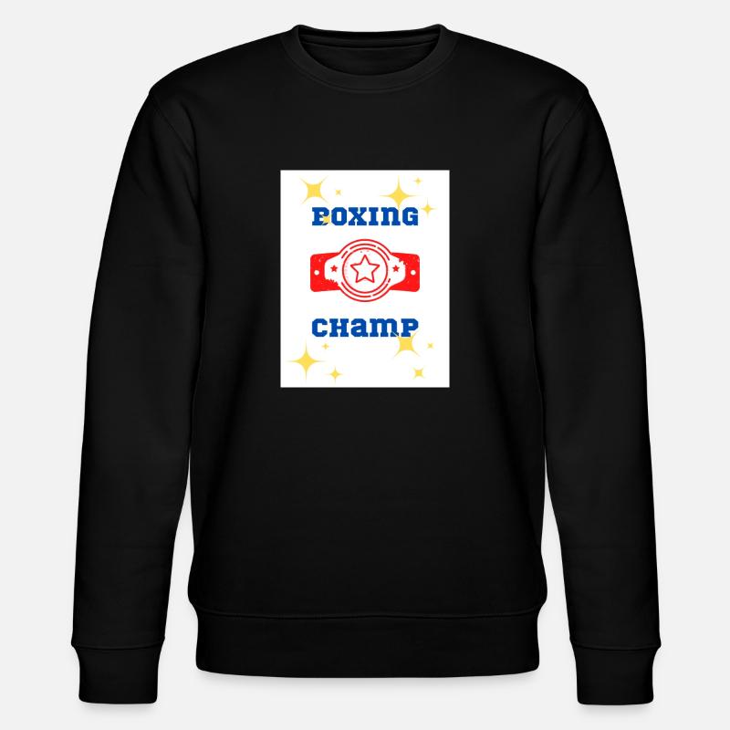 Champion de boxe - Sweat bio CHANGER Stanley/Stella Unisexe - noir